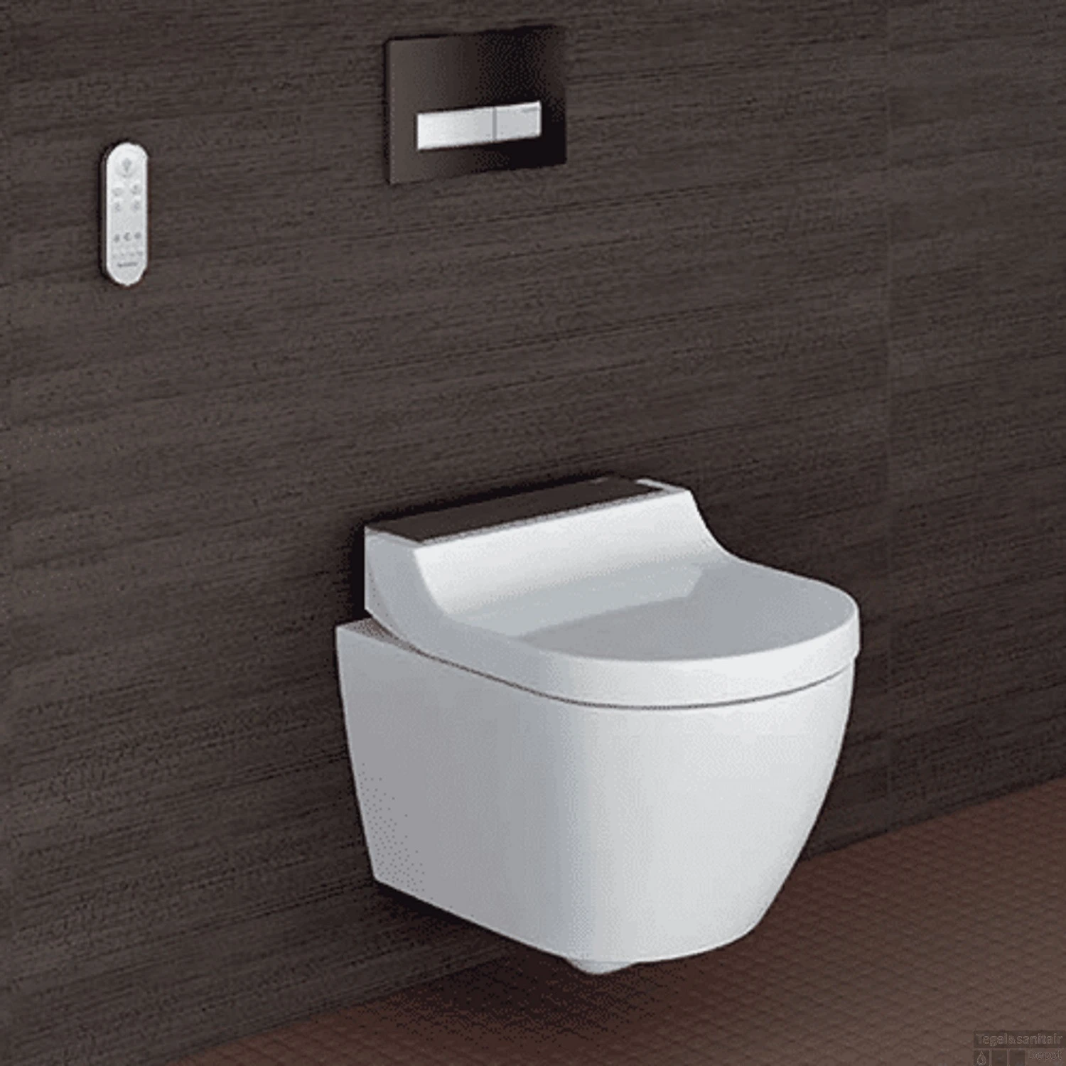 Douche WC Geberit AquaClean Tuma Comfort Compleet Rimfree Glas Zwart 2 Douche WC Geberit AquaClean Tuma Comfort Compleet Rimfree Glas Zwart - Afbeelding 2