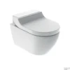 Douche WC Geberit AquaClean Tuma Comfort Compleet Rimfree Glas Wit