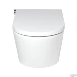 Douche WC RapoWash Basic Met Bidetspoeler En Afstandsbediening Rimless Wit -Zalig Baden Verkoopwinkel douche wc rapowash basic wit detail4