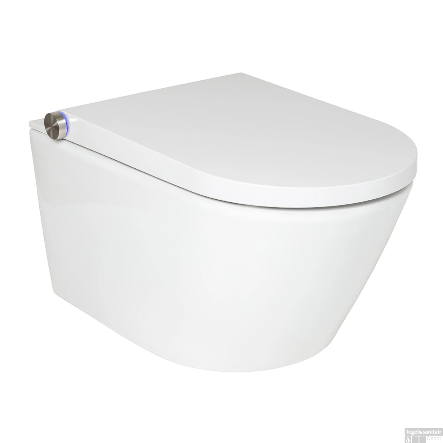 Douche WC RapoWash Luxe 2.0 Met Bidetspoeler En Afstandsbediening Wit 3 Douche WC RapoWash Luxe 2.0 Met Bidetspoeler En Afstandsbediening Wit - Afbeelding 3