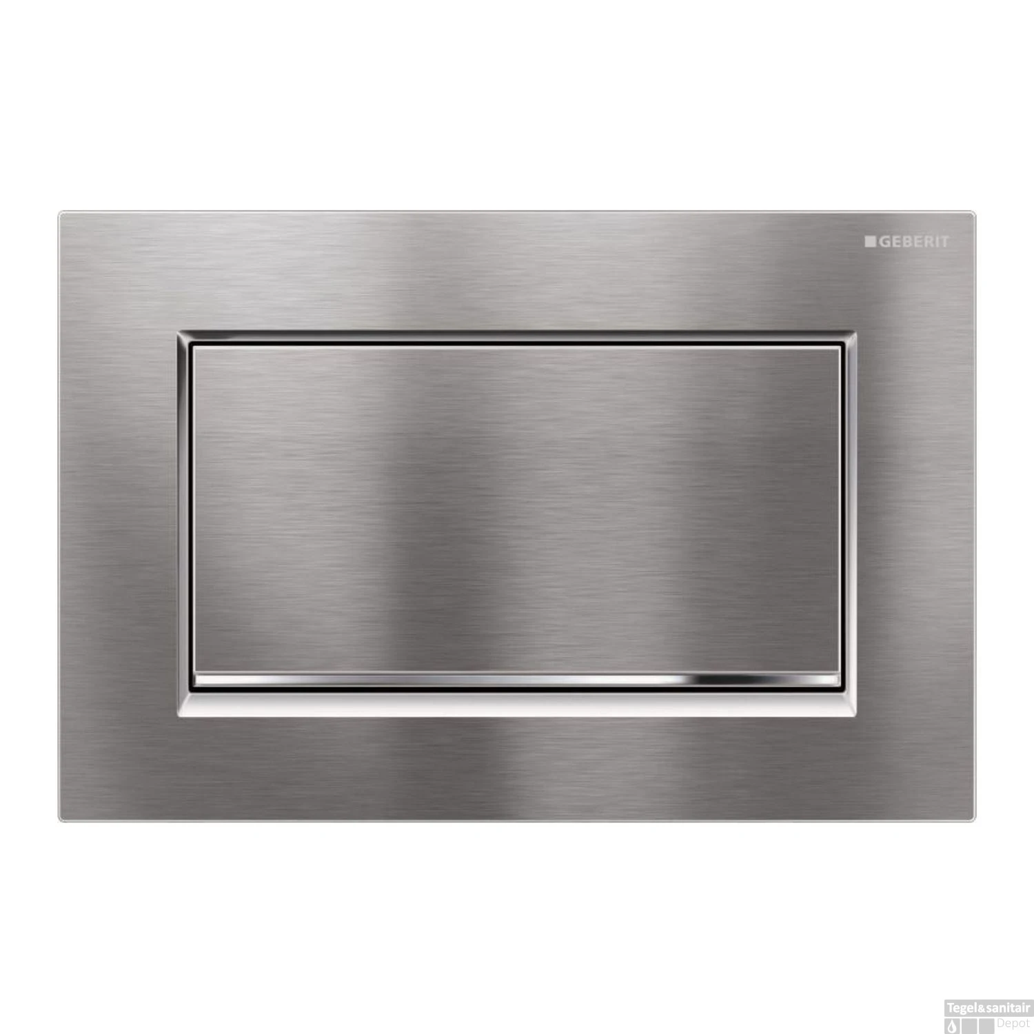 Drukplaat Geberit Sigma 30 SF Chroom/Matchroom 1 Drukplaat Geberit Sigma 30 SF Chroom/Matchroom