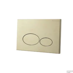 Drukplaat Voor Inbouwreservoir Boss & Wessing X32 Metal Geborsteld Messing