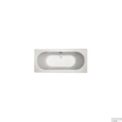 Duo Ligbad Plieger Liberty Acryl 180x80x49 Cm Wit