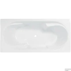 Inbouw Duo Ligbad Wisa Levanto 190x90x46 Cm Wit