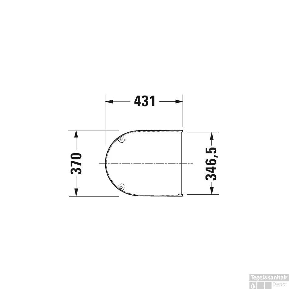 Duravit Starck 3 Closetzitting Softclose Systeem 43.1x37x4.3 Cm Duroplast Wit 2 Duravit Starck 3 Closetzitting Softclose Systeem 43.1x37x4.3 Cm Duroplast Wit - Afbeelding 2