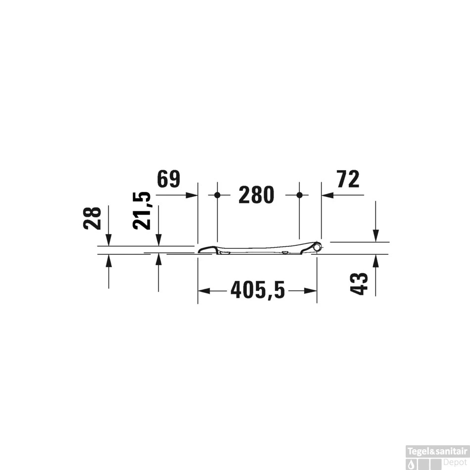 Duravit Starck 3 Closetzitting Softclose Systeem 43.1x37x4.3 Cm Duroplast Wit 3 Duravit Starck 3 Closetzitting Softclose Systeem 43.1x37x4.3 Cm Duroplast Wit - Afbeelding 3