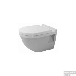 Duravit Starck 3 Wandcloset Vlakspoel 36.5x54x35.5 Cm Glanzend Keramiek Wit