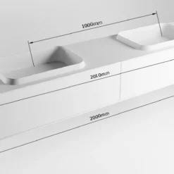 Badkamermeubelset Mondiaz Erin 200 Cm Met 2 Lades Met RIDGE Wastafel Dubbel Linen Met 2 Kraangaten Greeploos Mat Dark Brown Grey 13 Badkamermeubelset Mondiaz Erin 200 Cm Met 2 Lades Met RIDGE Wastafel Dubbel Linen Met 2 Kraangaten Greeploos Mat Dark Brown Grey -Zalig Baden Verkoopwinkel erin 200cm double 2 drawers 11313763178070 1