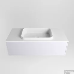 Badkamermeubelset Mondiaz Erin 100 Cm Met 1 Lade Met RIDGE Wastafel Midden Talc Met 1 Kraangat Greeploos Mat Cale -Zalig Baden Verkoopwinkel erin cale ridge talc google 3 0005