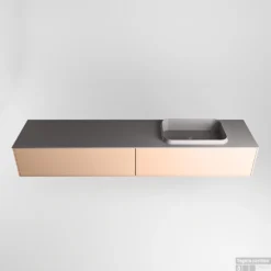 Badkamermeubelset Mondiaz Erin 200 Cm Met 2 Lades Met RIDGE Wastafel Rechts Dark Grey Met 1 Kraangat Greeploos Mat Rosee 10 Badkamermeubelset Mondiaz Erin 200 Cm Met 2 Lades Met RIDGE Wastafel Rechts Dark Grey Met 1 Kraangat Greeploos Mat Rosee -Zalig Baden Verkoopwinkel erin rosee ridge dark grey google 3 0032