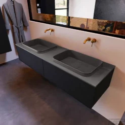 Badkamermeubelset Mondiaz Erin 150 Cm Met 2 Lades Met RIDGE Wastafel Dubbel Dark Grey Zonder Kraangaten Greeploos Mat Urban 9 Badkamermeubelset Mondiaz Erin 150 Cm Met 2 Lades Met RIDGE Wastafel Dubbel Dark Grey Zonder Kraangaten Greeploos Mat Urban -Zalig Baden Verkoopwinkel erin urban ridge dark grey top 0024