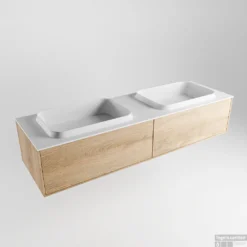 Badkamermeubelset Mondiaz Erin 150 Cm Met 2 Lades Met RIDGE Wastafel Dubbel Talc Zonder Kraangaten Greeploos Mat Washed Oak 10 Badkamermeubelset Mondiaz Erin 150 Cm Met 2 Lades Met RIDGE Wastafel Dubbel Talc Zonder Kraangaten Greeploos Mat Washed Oak -Zalig Baden Verkoopwinkel erin washed oak ridge talc google 1 0024