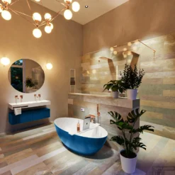 FLOAT Vrijstaand Bad 170x80cm Kleur Jeans / Talc 10 FLOAT Vrijstaand Bad 170x80cm Kleur Jeans / Talc -Zalig Baden Verkoopwinkel float 2 00013