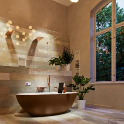 FLOAT Vrijstaand Bad 170x80cm Kleur Rust / Talc -Zalig Baden Verkoopwinkel float 3 00011