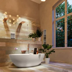 FLOAT Vrijstaand Bad 170x80cm Kleur Linen / Linen -Zalig Baden Verkoopwinkel float 3 00017