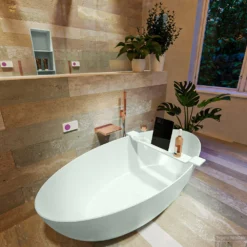 FLOAT Vrijstaand Bad 170x80cm Kleur Greey / Greey -Zalig Baden Verkoopwinkel float 4 00018