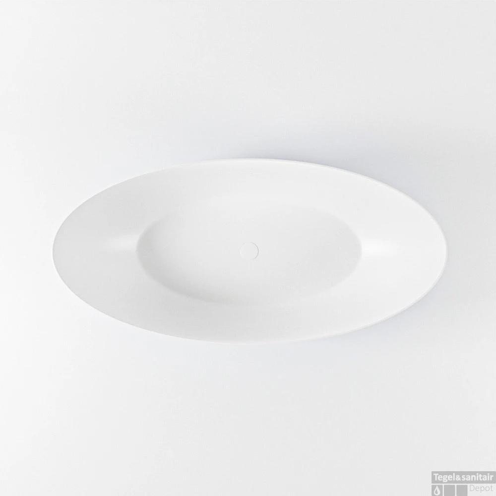 FLOAT Vrijstaand Bad 170x80cm Kleur Jeans / Talc 8 FLOAT Vrijstaand Bad 170x80cm Kleur Jeans / Talc - Afbeelding 8