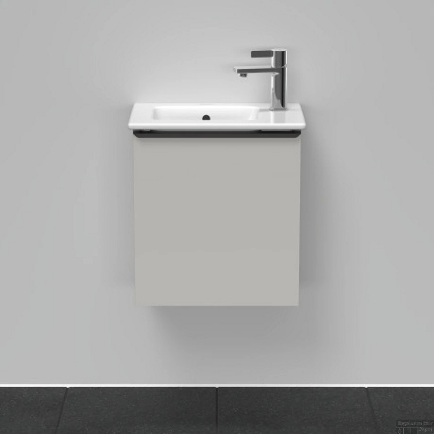 Fonteinkast Duravit D-Neo Wand 410x274x440 Mm Links Mat Betongrijs 4 Fonteinkast Duravit D-Neo Wand 410x274x440 Mm Links Mat Betongrijs - Afbeelding 4