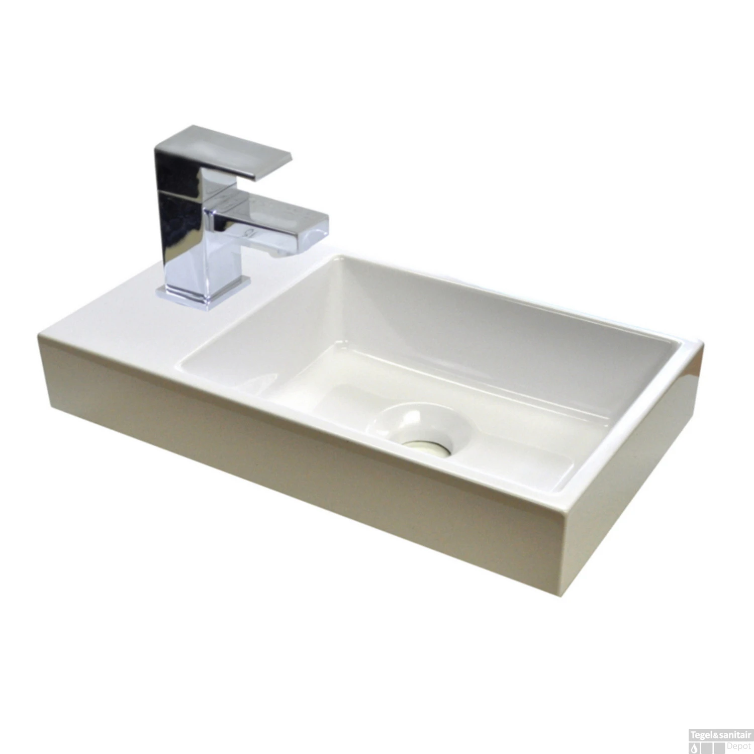 Fonteinkast Sanicare Q40 Hoogglans Wit (spiegel Optioneel) 2 Fonteinkast Sanicare Q40 Hoogglans Wit (spiegel Optioneel) - Afbeelding 2