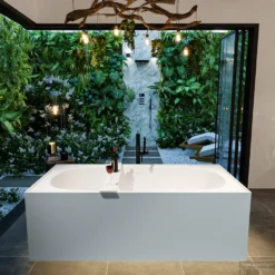 FREEZE Vrijstaand Bad 180x85cm Kleur Clay / Talc -Zalig Baden Verkoopwinkel freeze 2 00006