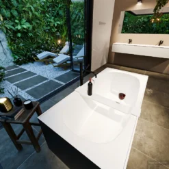 FREEZE Vrijstaand Bad 180x85cm Kleur Urban / Talc -Zalig Baden Verkoopwinkel freeze 4 00003