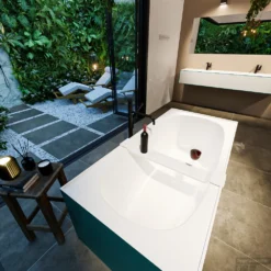 FREEZE Vrijstaand Bad 180x85cm Kleur Smag / Talc -Zalig Baden Verkoopwinkel freeze 4 00015