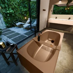 FREEZE Vrijstaand Bad 180x85cm Kleur Rust / Rust -Zalig Baden Verkoopwinkel freeze 4 00024