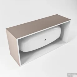 FREEZE Vrijstaand Bad 180x85cm Kleur Smoke / Smoke -Zalig Baden Verkoopwinkel freeze google 2 00020