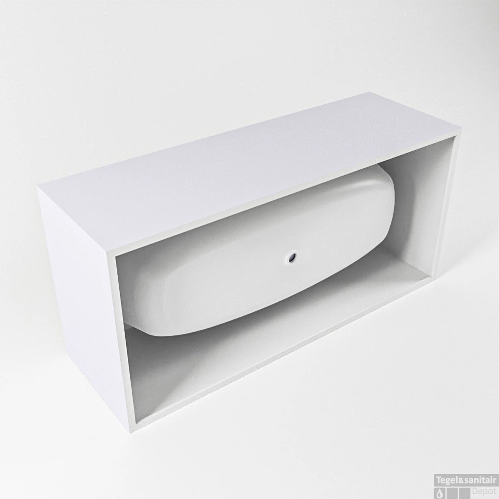 FREEZE Vrijstaand Bad 180x85cm Kleur Cale / Cale 7 FREEZE Vrijstaand Bad 180x85cm Kleur Cale / Cale - Afbeelding 7