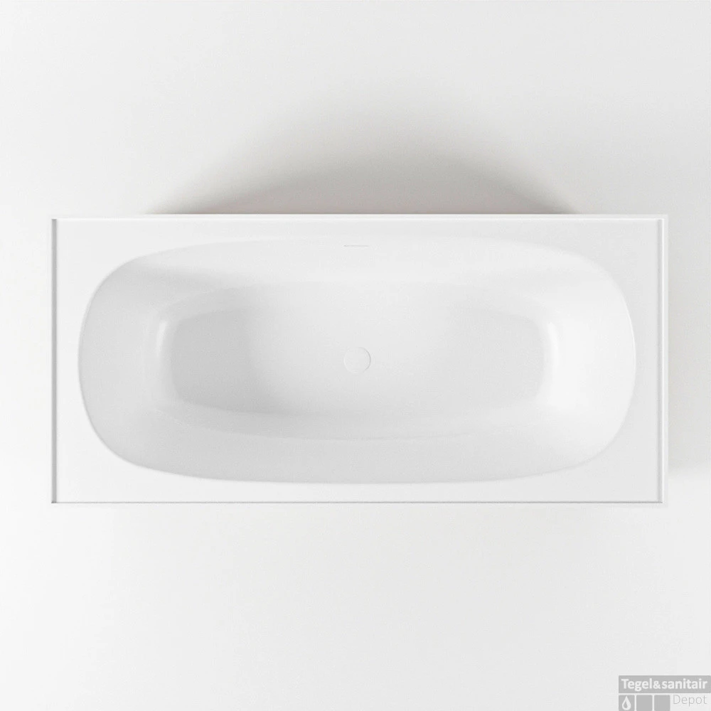 FREEZE Vrijstaand Bad 180x85cm Kleur Rust / Talc 9 FREEZE Vrijstaand Bad 180x85cm Kleur Rust / Talc - Afbeelding 9