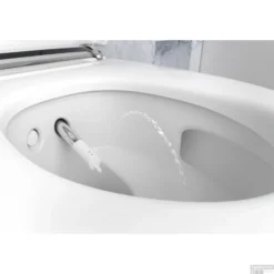 Douchewc Geberit Aquaclean Mera Comfort Met Geurafzuiging Warme Luchtdroging En Ladydouche Met Softclose En Deksel Chroom -Zalig Baden Verkoopwinkel geberit aquaclean mera comfort wandcloset douche wc chroom 5