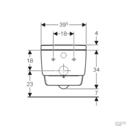 Douchewc Geberit Aquaclean Mera Comfort Met Geurafzuiging Warme Luchtdroging En Ladydouche Met Softclose En Deksel Chroom -Zalig Baden Verkoopwinkel geberit aquaclean mera comfort wandcloset douche wc chroom tech