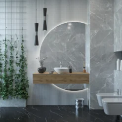 Badkamermeubelset Gliss Design Calypso 140 Cm Rustiek Eiken