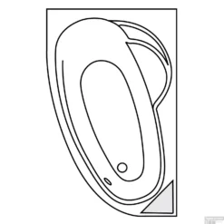 Hoekbad Allibert Ladvia 175x110 Asymmetrisch Rechts 7 Hoekbad Allibert Ladvia 175x110 Asymmetrisch Rechts -Zalig Baden Verkoopwinkel hoekbad allibert ladvia 175x110 asymmetrisch rechts tech 1