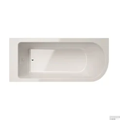 Hoekbad Allibert Serena 170x75x56 Cm Wit Links