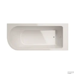 Hoekbad Allibert Serena 170x75x56 Cm Wit Rechts