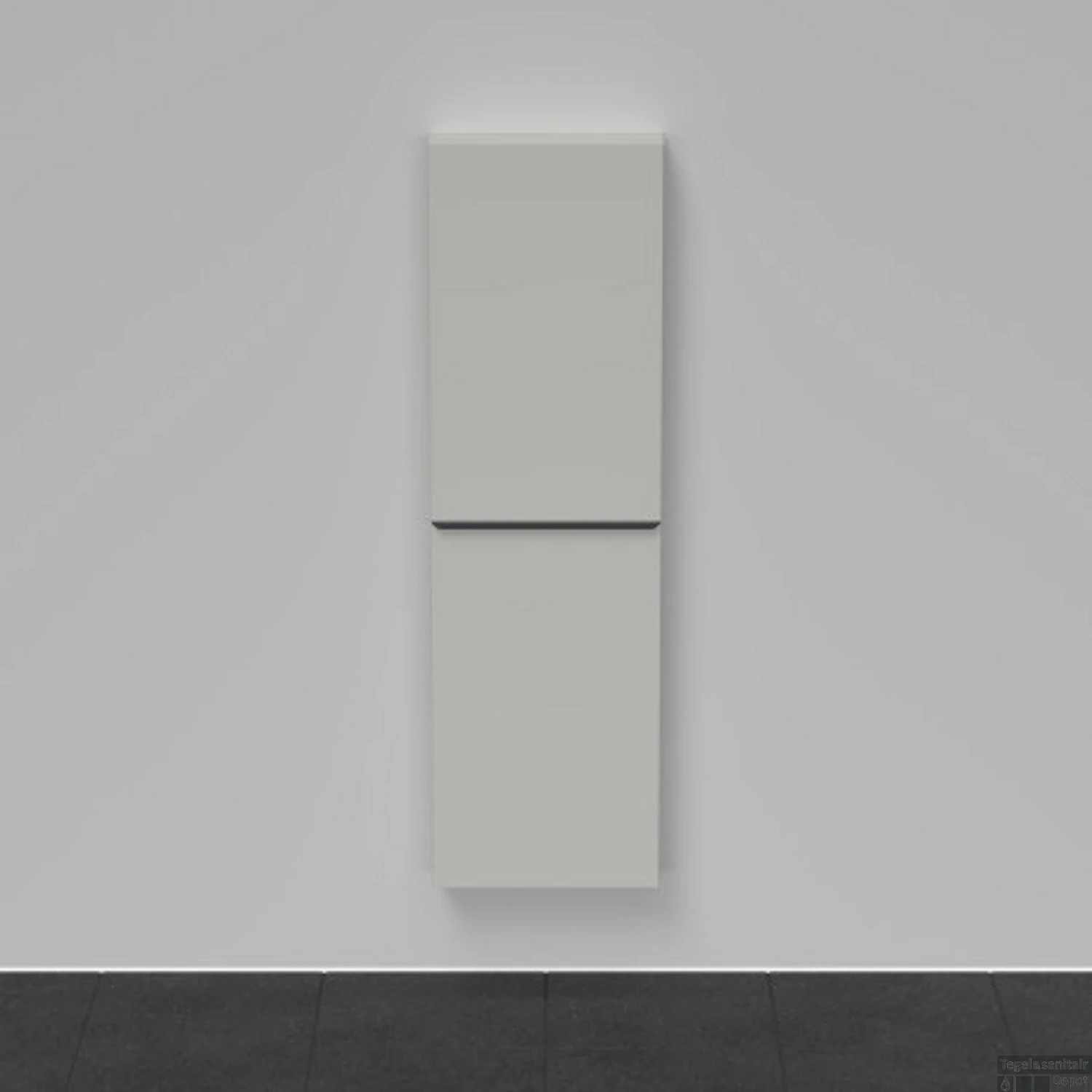 Hoge Kast Duravit D-Neo Kolomkast Wand 132 Cm Linksdraaiend Mat Betongrijs 2 Hoge Kast Duravit D-Neo Kolomkast Wand 132 Cm Linksdraaiend Mat Betongrijs - Afbeelding 2