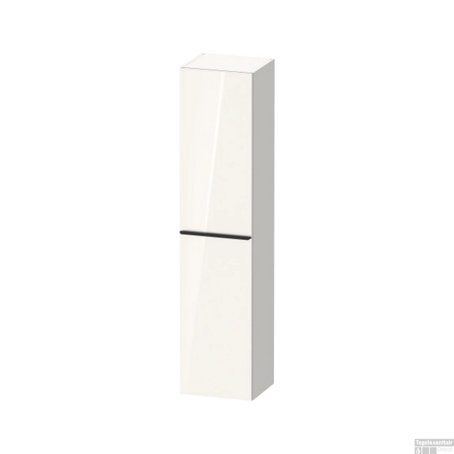 Hoge Kast Duravit D-Neo Kolomkast Wand 176 Cm Rechtsdraaiend Hoogglans Wit
