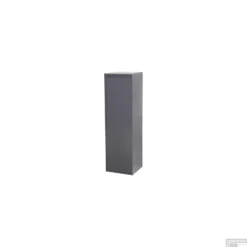 Hoge Kast New Future 120 Exclusive Line 120x35x35 Rechtsdraaiend Hoogglans Grijs