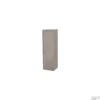 Hoge Kast New Future 120 Exclusive Line 120x35x35 Linksdraaiend Hoogglans Taupe