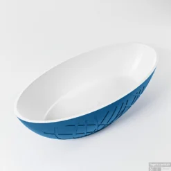 HOLM Vrijstaand Bad 180x85cm Kleur Jeans / Talc