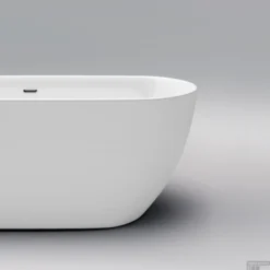 Clou InBe Vrijstaand Ligbad Ovaal 170x67x60 Cm Met Overloop Acryl Wit -Zalig Baden Verkoopwinkel ib 05.40302 d