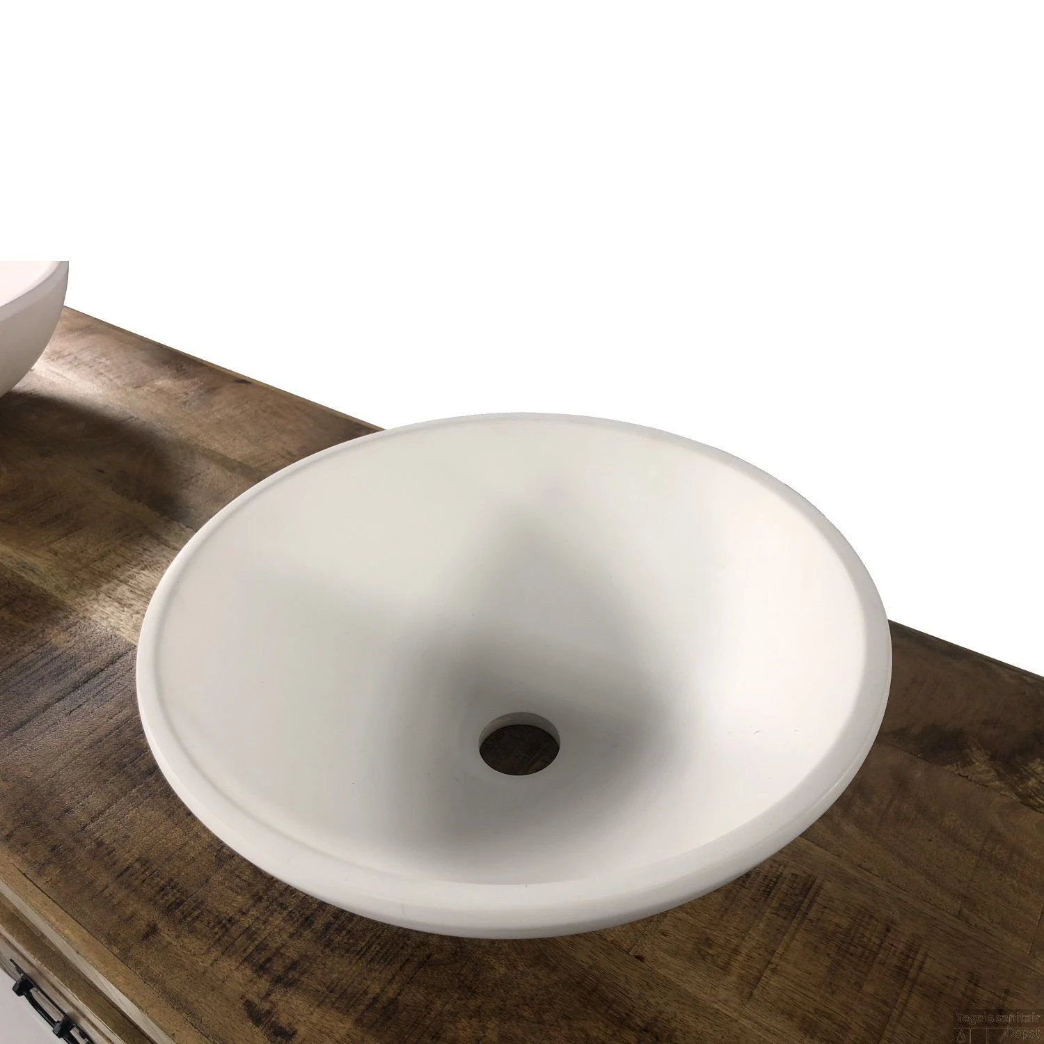 Badkamermeubel Boss & Wessing Mango Wood Met Solid Surface Waskom 2 Badkamermeubel Boss & Wessing Mango Wood Met Solid Surface Waskom - Afbeelding 2