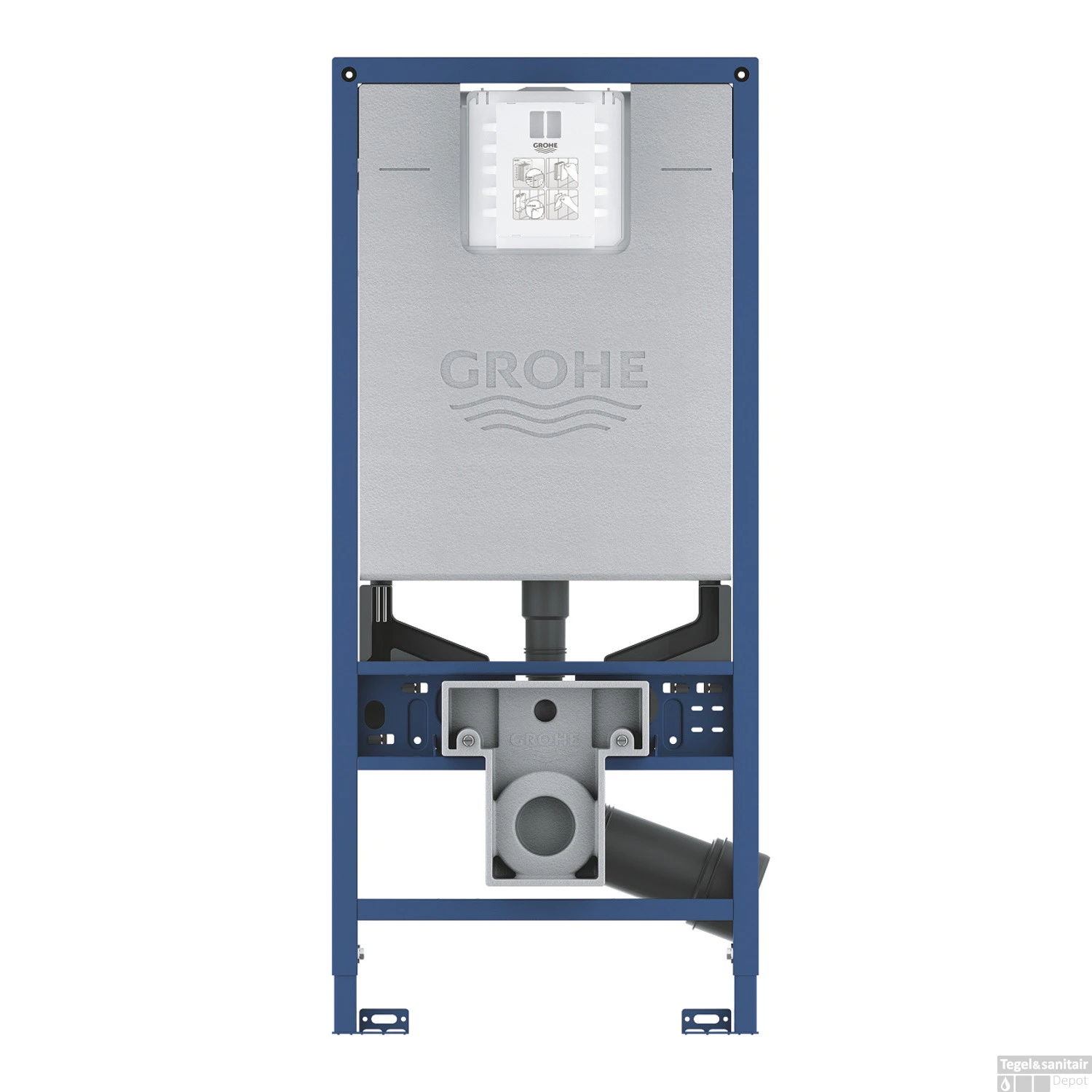 Inbouwreservoir Grohe Rapid SLX Met Afvoerbocht 2 Inbouwreservoir Grohe Rapid SLX Met Afvoerbocht - Afbeelding 2