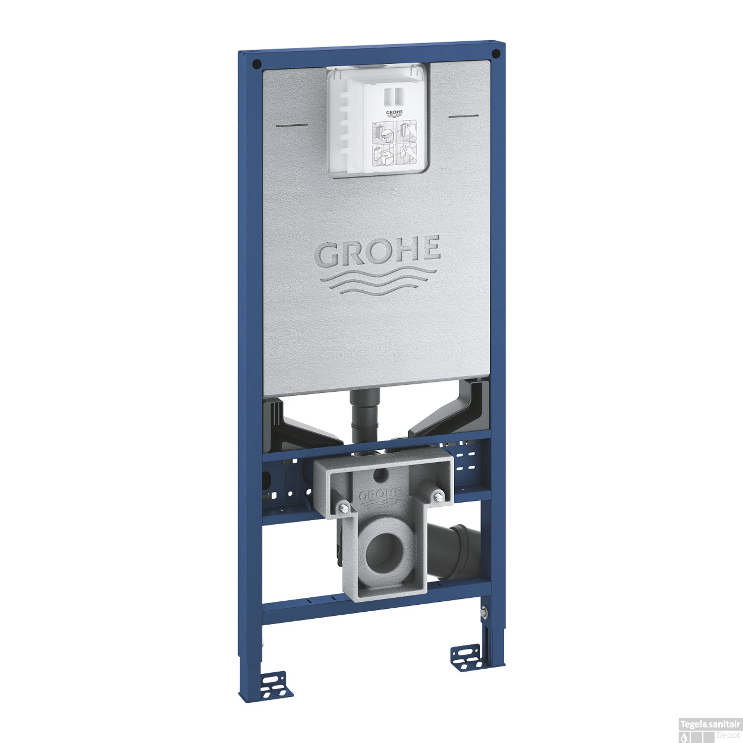 Inbouwreservoir Grohe Rapid SLX Met Afvoerbocht 1 Inbouwreservoir Grohe Rapid SLX Met Afvoerbocht