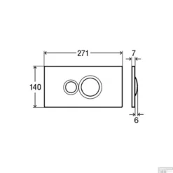 Viega Visign For Style 10 Bedieningsplaat Wit -Zalig Baden Verkoopwinkel installyacii viega visign for style 10 hrom matovyy 9457 2
