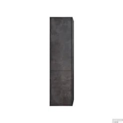Kolomkast Allibert Marny Met Linnenkorf 40x156x35 Cm Donker Beton