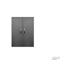 Kolomkast Sanicare Q1/Q12/Q17 2-Deurs Soft-Closing Chromen Greep 90x67x32 Cm Truffel -Zalig Baden Verkoopwinkel kolomkast sanicare q1q4q12 2 deurs soft closing chromen greep 90x67x32 shop 5