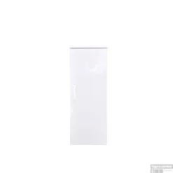 Kolomkast Sanicare Q6/Q14/Q16 Soft-Close Deur Chromen Greep 90x33,5x32 Cm Hoogglans Wit