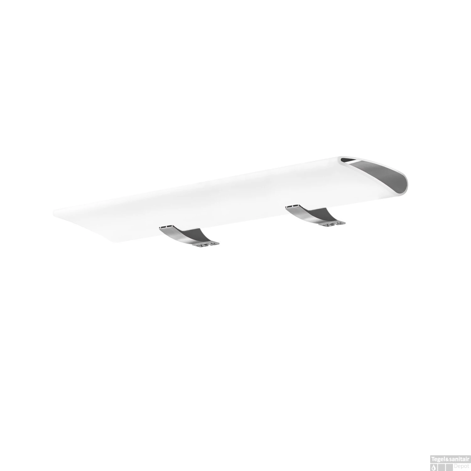 LED Spiegellamp Allibert Cover 12 Watt 80x7x11,4 Cm Glanzend Chroom 2 LED Spiegellamp Allibert Cover 12 Watt 80x7x11,4 Cm Glanzend Chroom - Afbeelding 2